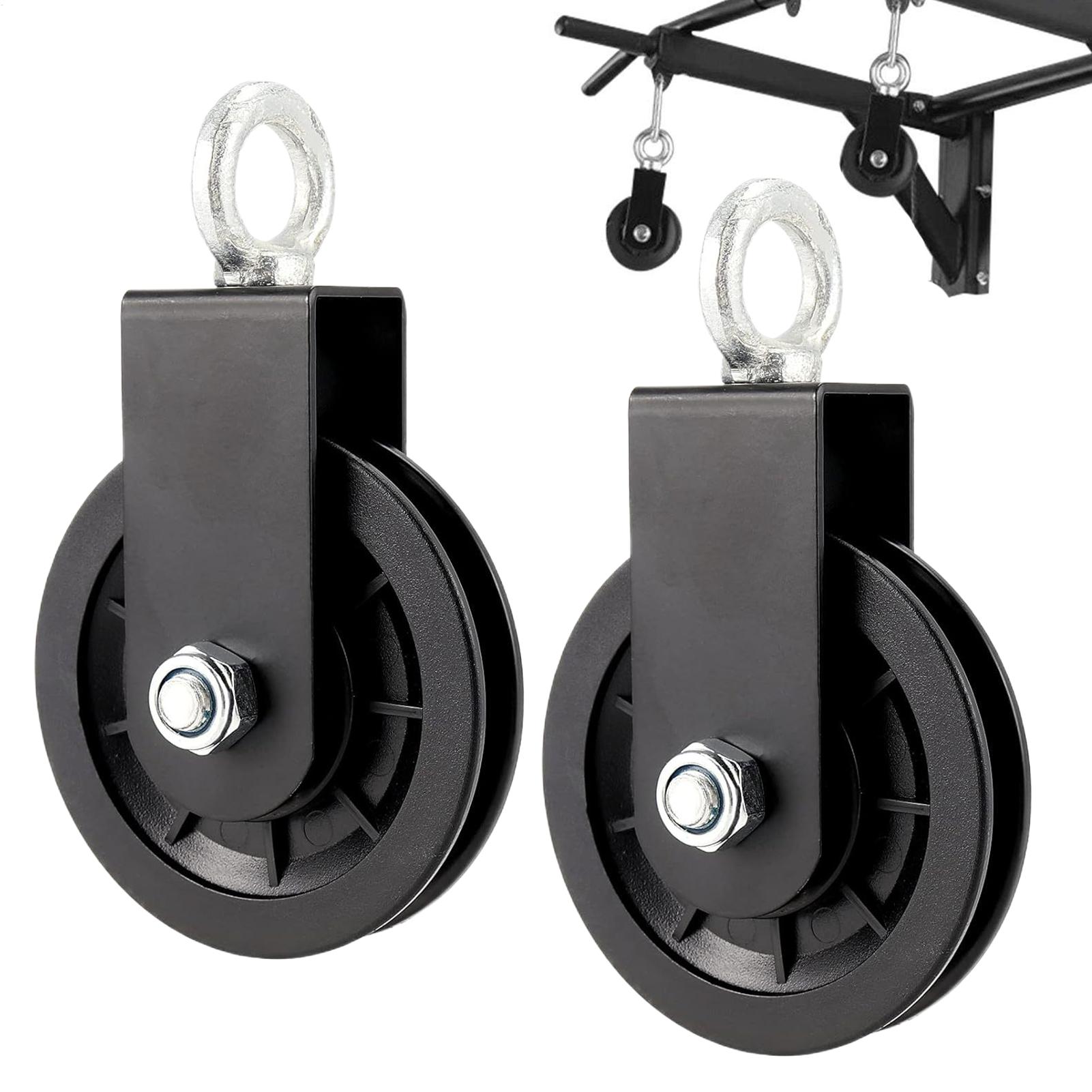 Home Gym Diy Pulley System - Zestaw do samodzielnego montażu: 2 szt.