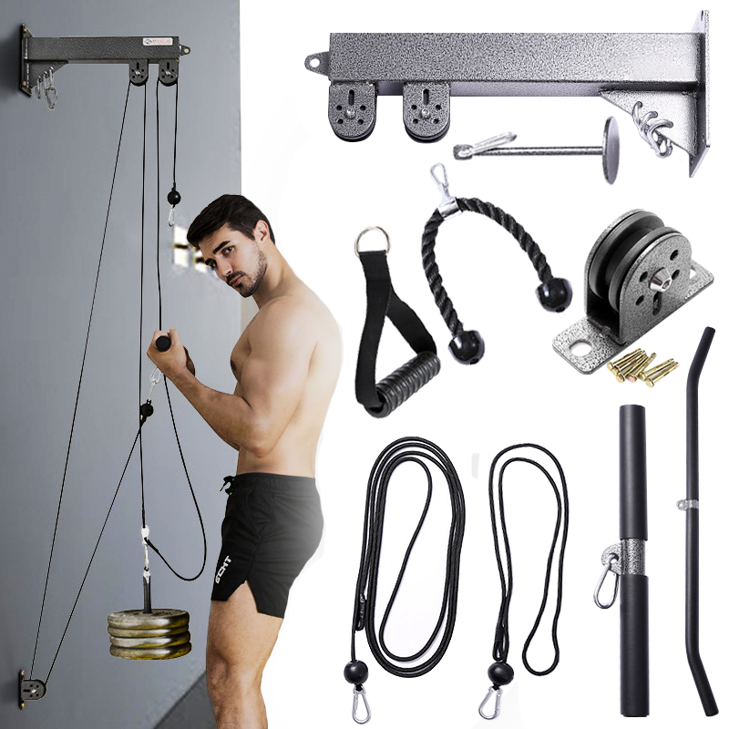 Home Gym Diy Pulley System - Nowy Fitness DIY koło pasowe maszyna