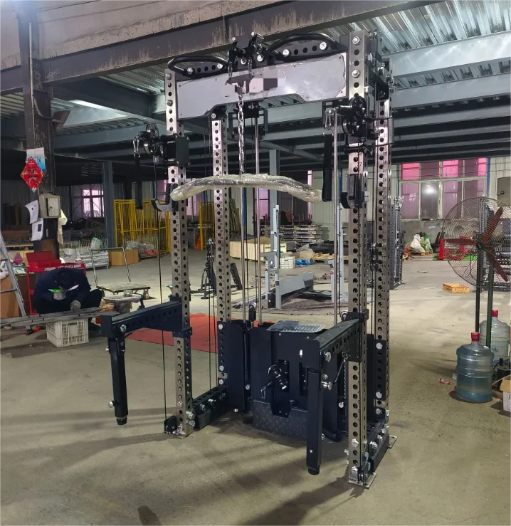 Home Gym Equipment Set - Stojaki do przysiadów z 4 słupkami