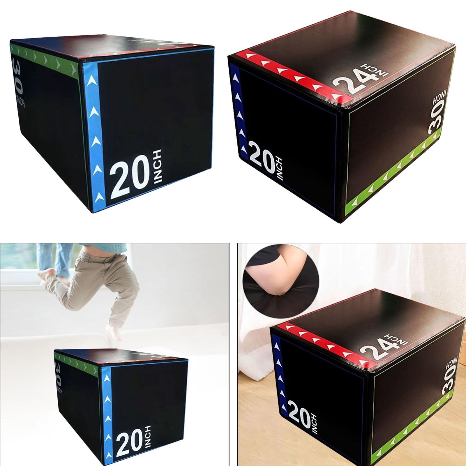Home Gym Jump Box - Pudełko do skakania 3 w 1,