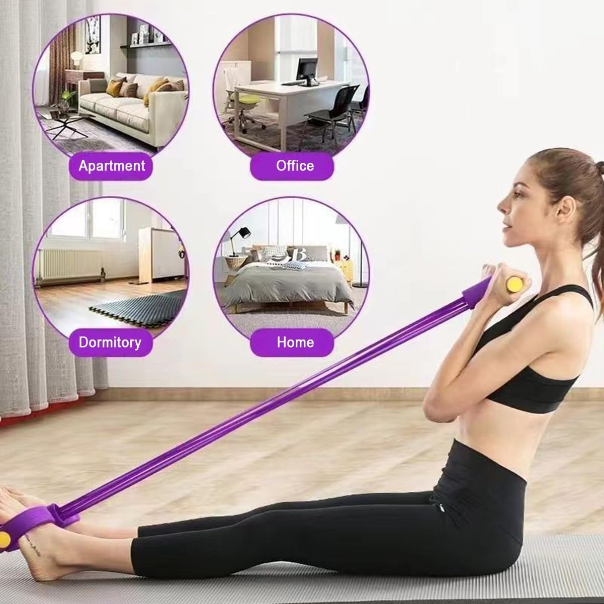 Home Gym Room - 21 Gumy do ćwiczeń fitness -