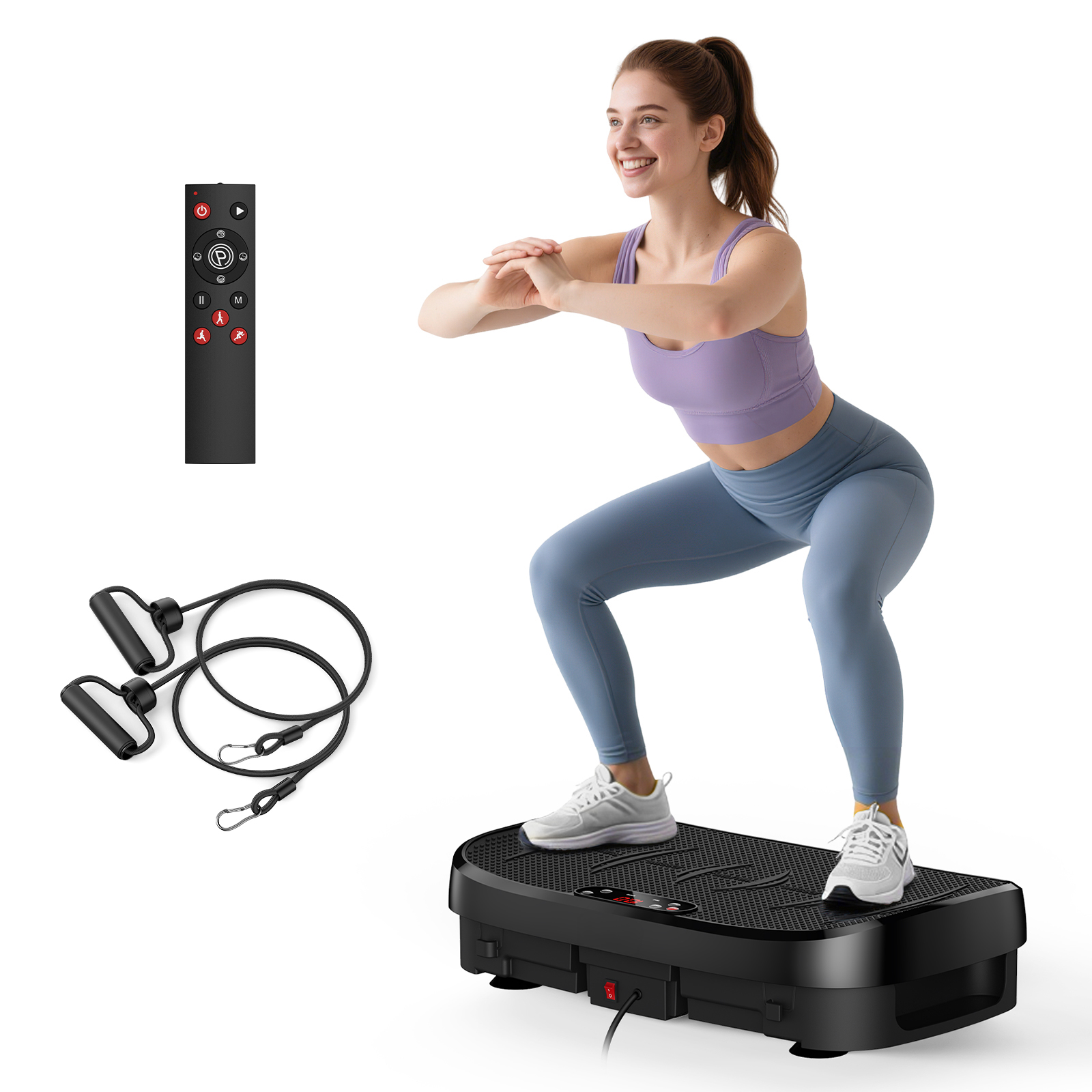 Home Gym Room - Platforma wibracyjna do spalania tłuszczu, fitness,