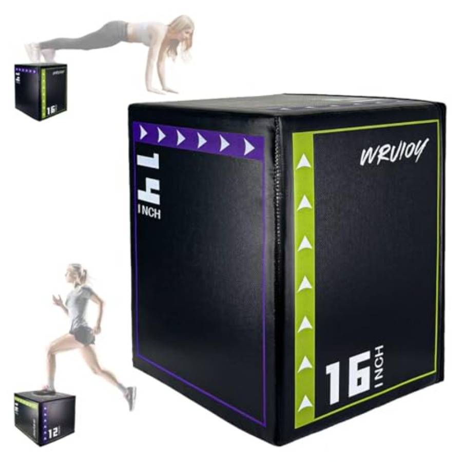 Home Gym Jump Box - Pudełko do ćwiczeń w domu: piankowe,