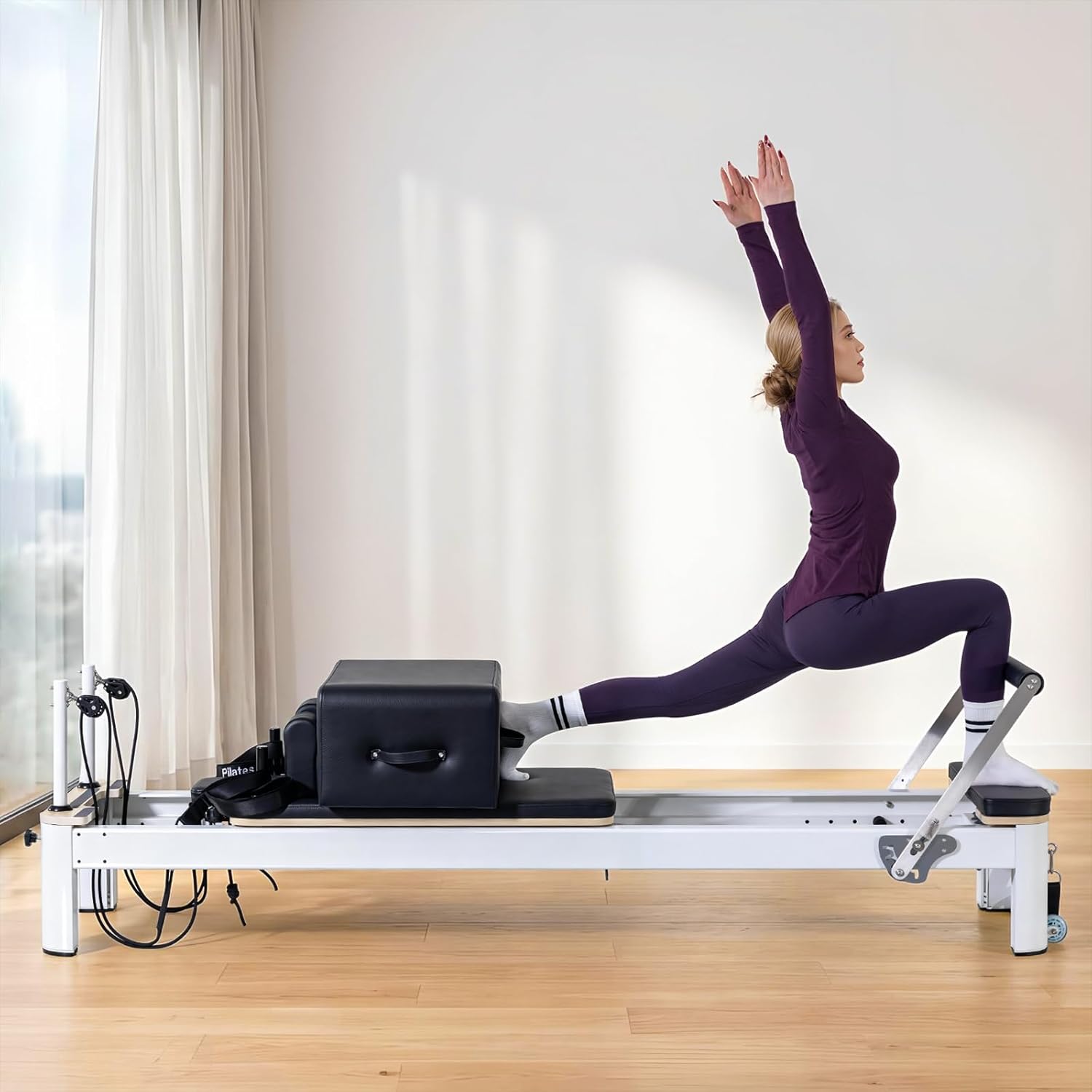 Home Gym Yoga - Półka do ćwiczeń Pilates Reformer montowana