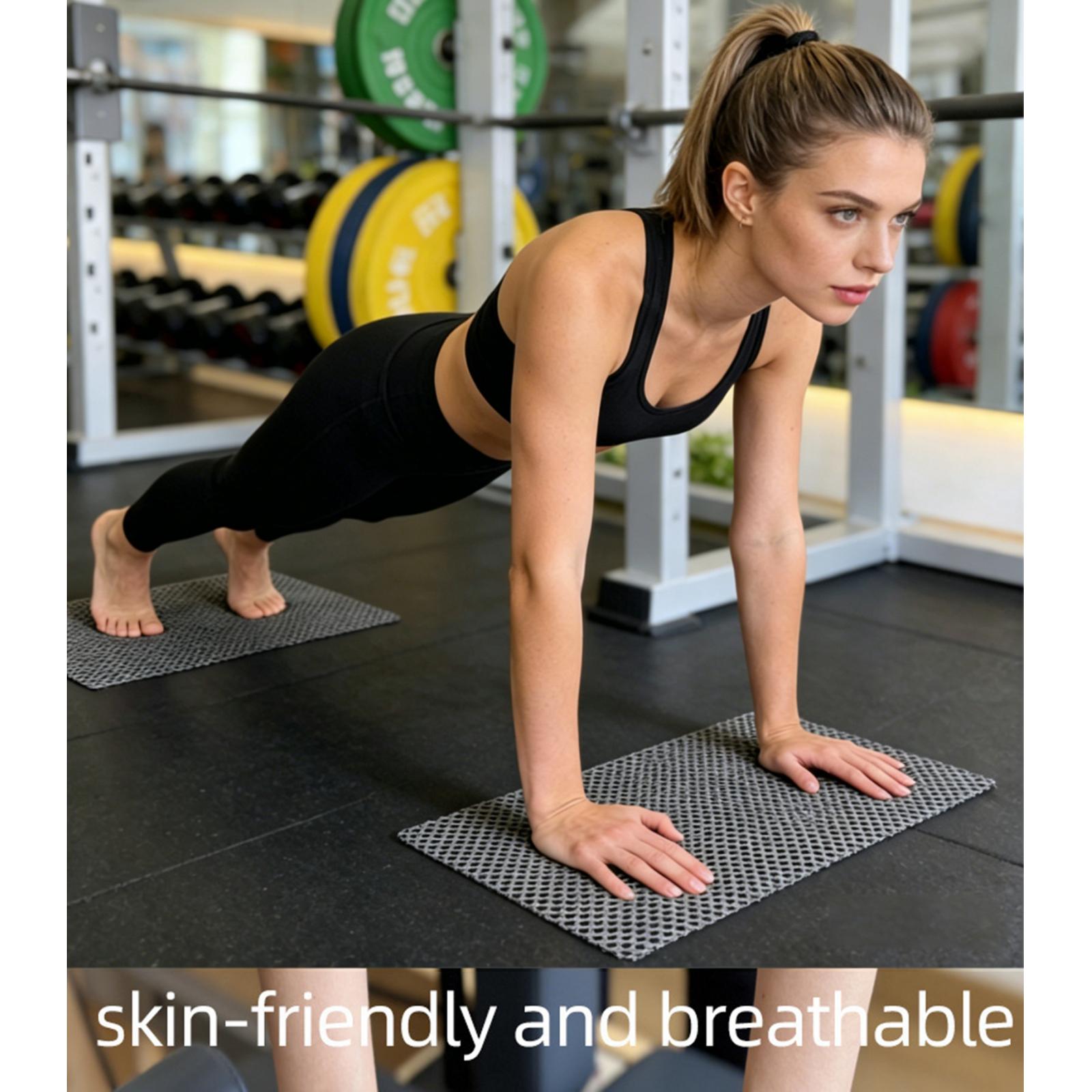 Home Gym Yoga - 2 szt./zestaw Mata antypoślizgowa do Pilatesa,