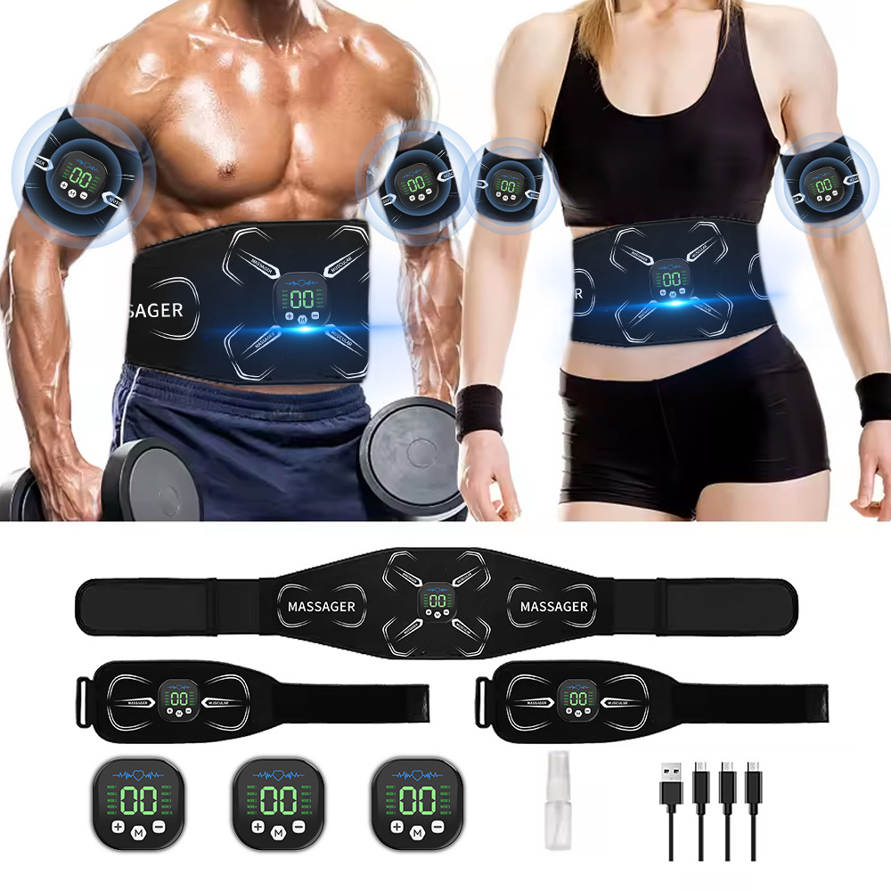 Home Gym Room - Stymulator mięśni EMS, trener mięśni brzucha,