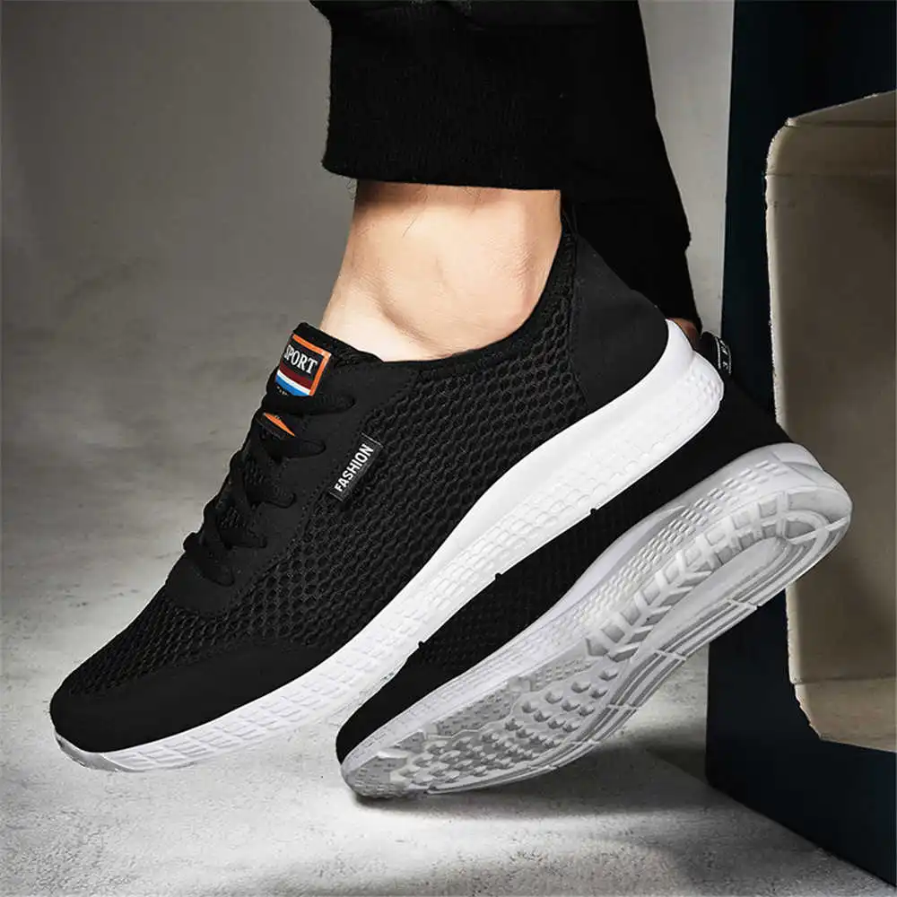 Home Gym And Basketball Court - 35-46 Oddychające jasnoniebieskie trampki Męskie deskorolki