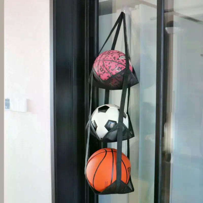 Wisząca torba na piłki do kosz – Home Gym And Basketball Court recenzja i cena