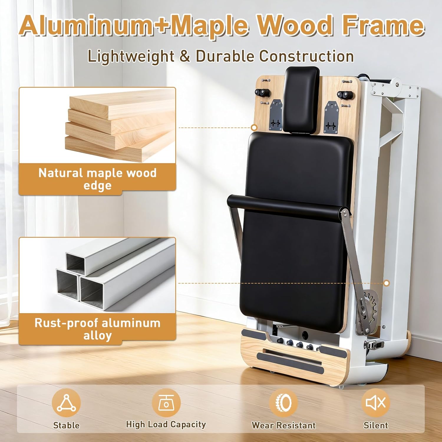 94-calowy aluminiowy reformer  – Home Gym Jump Box recenzja i cena