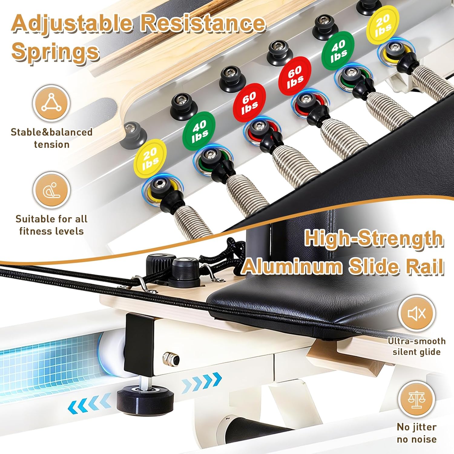 94-calowy aluminiowy reformer  – Home Gym Jump Box recenzja i cena