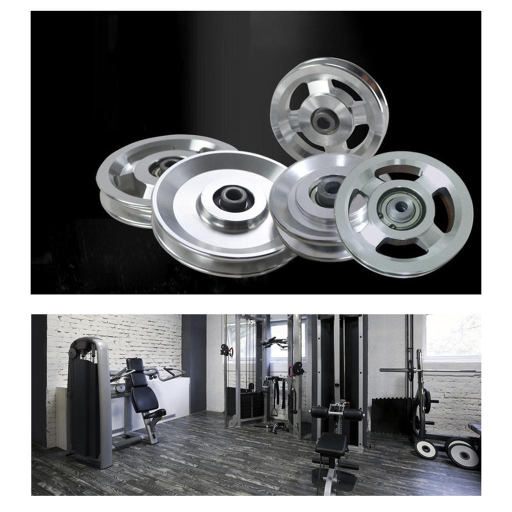 Aluminiowa rolka prowadząca li – Home Gym Diy Pulley System recenzja i cena