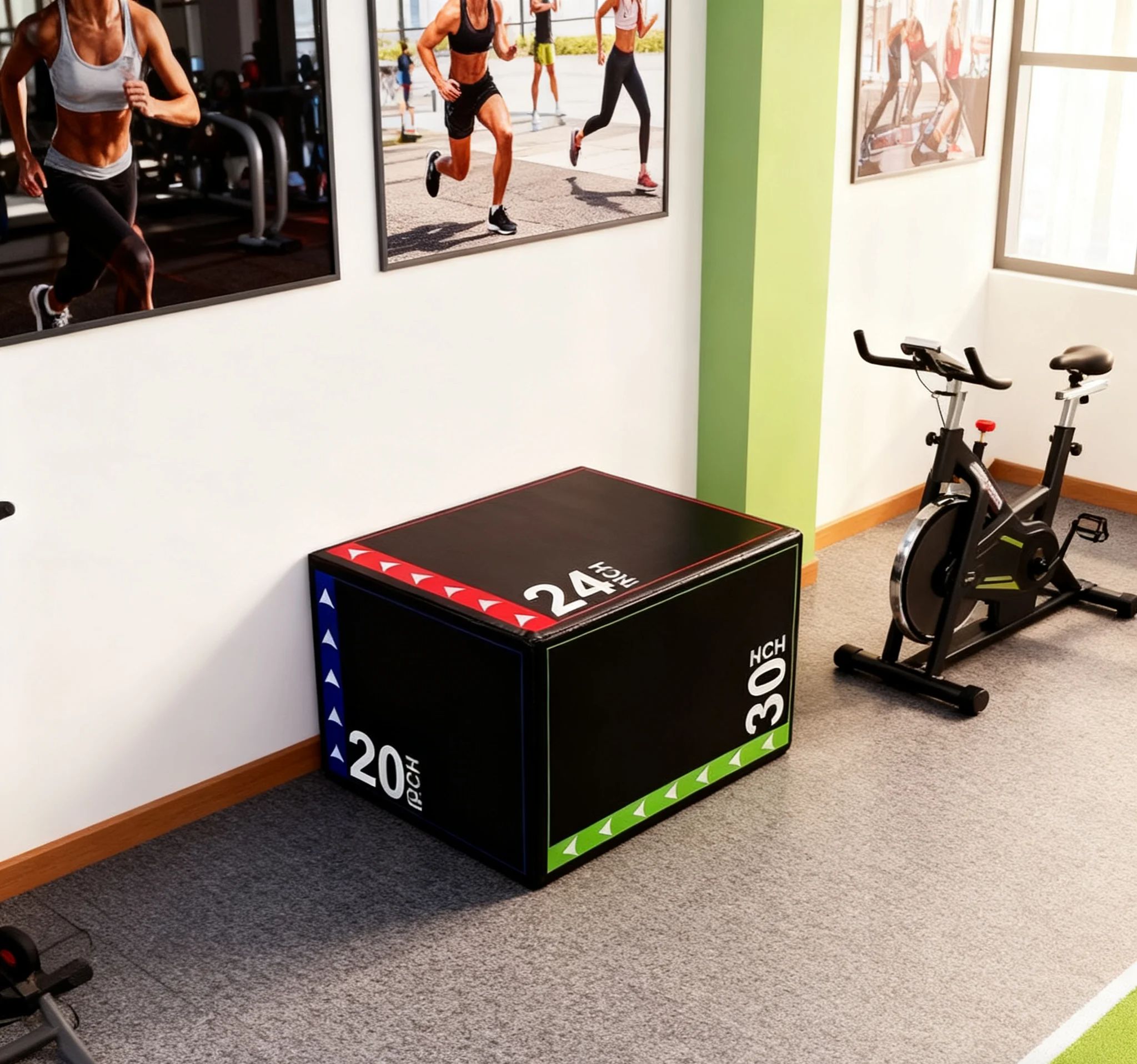 Pudełko do skakania 3 w 1, pud – Home Gym Jump Box recenzja i cena