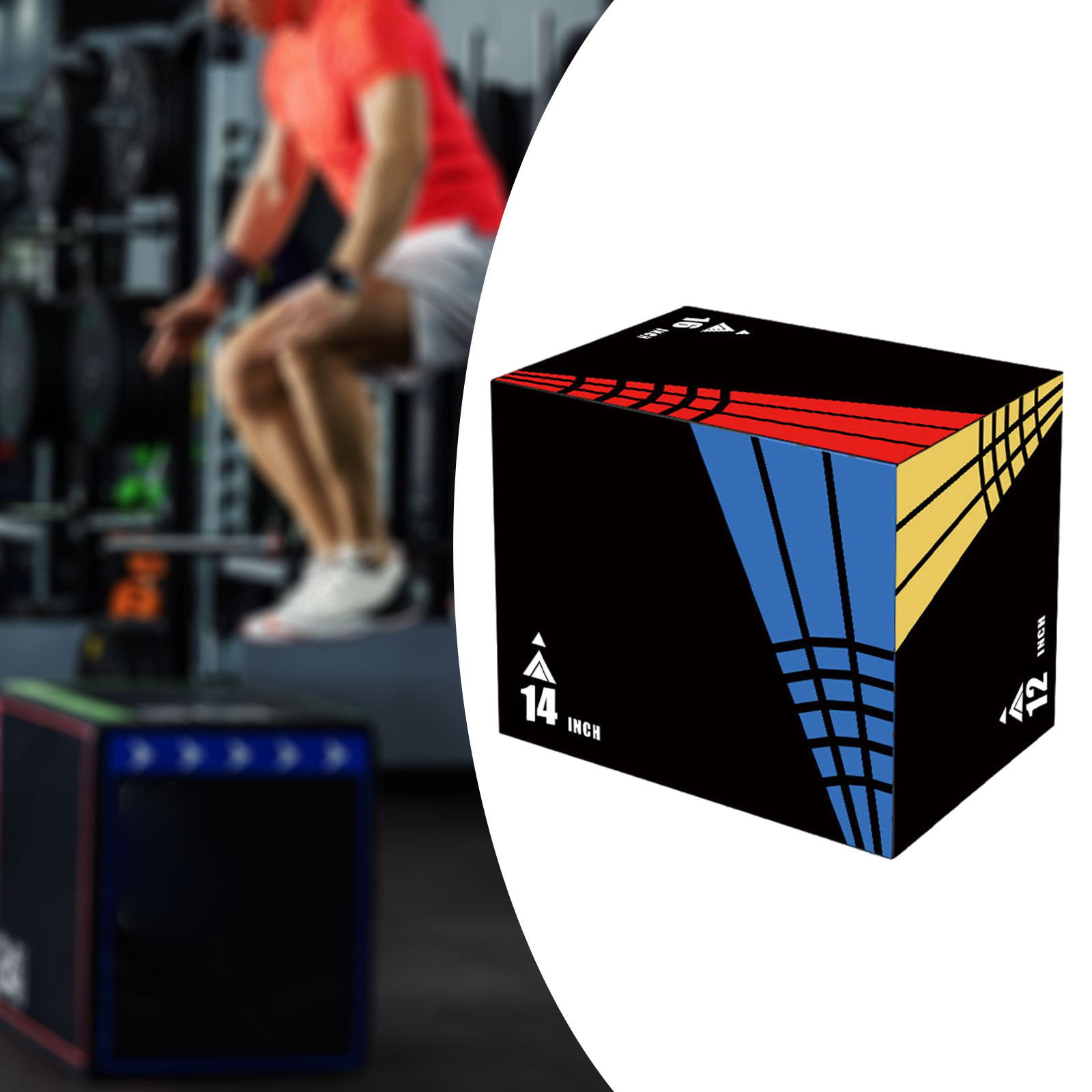 Pudełko do skakania 3 w 1, pud – Home Gym Jump Box recenzja i cena