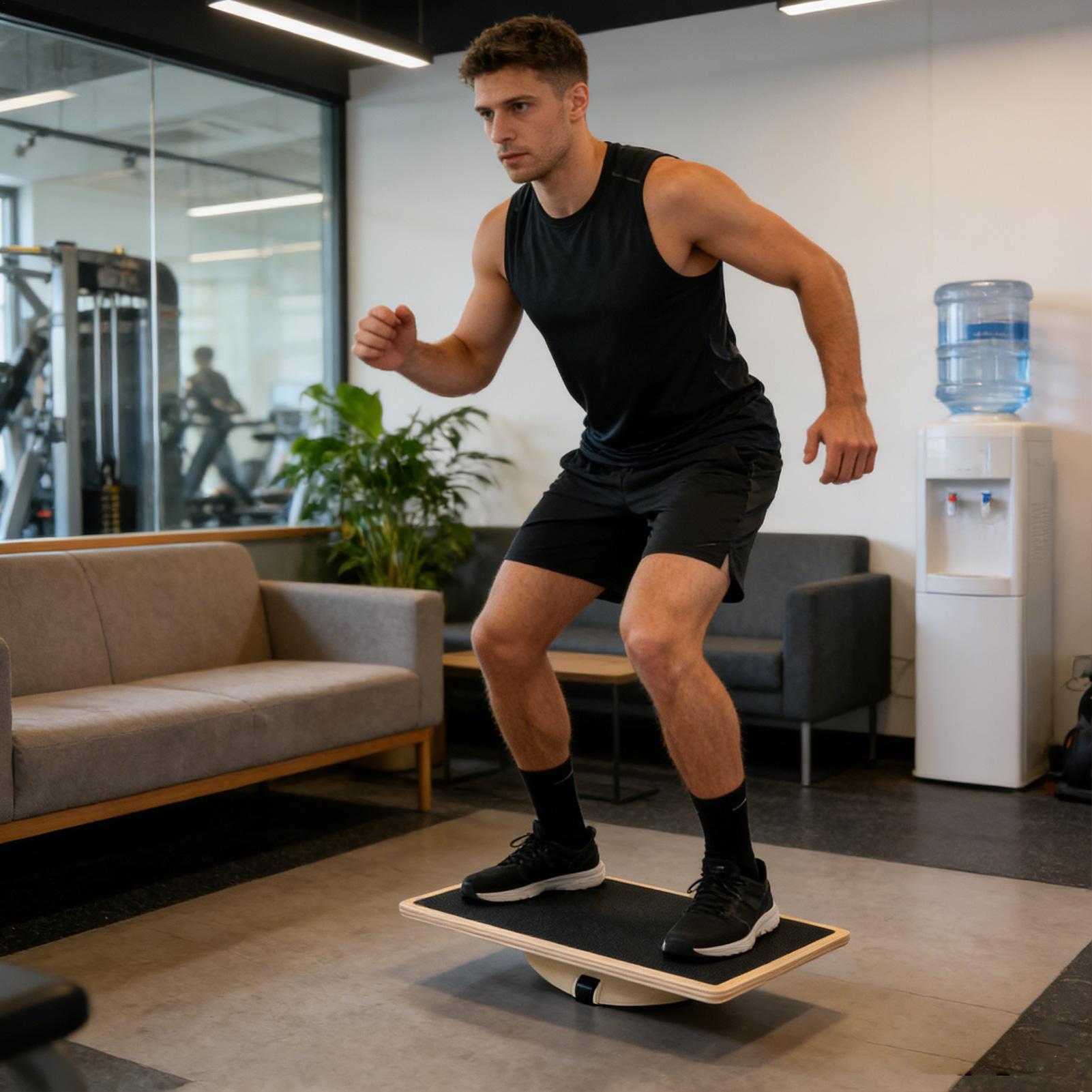 Drewniana deska do ćwiczeń, an – Home Gym Room recenzja i cena
