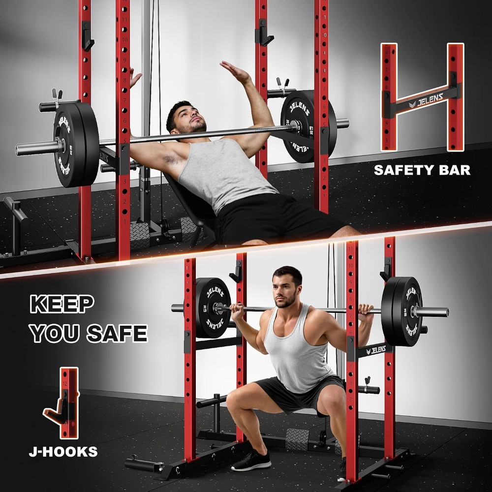 Wielofunkcyjna klatka do przys – Home Gym Rack With Cables recenzja i cena