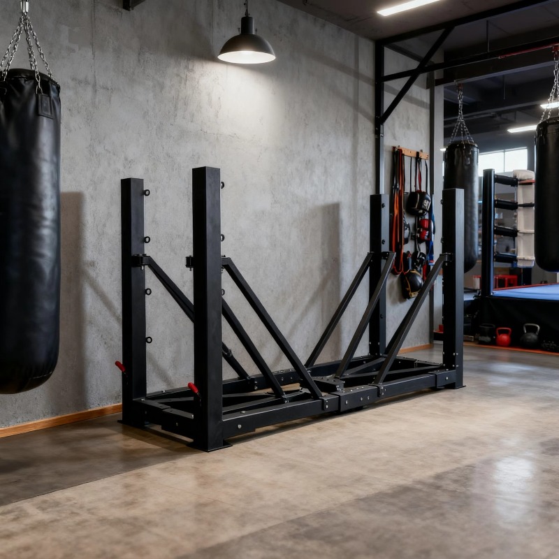 Składany ring bokserski do ćwi – Home Gym Equipment Set recenzja i cena