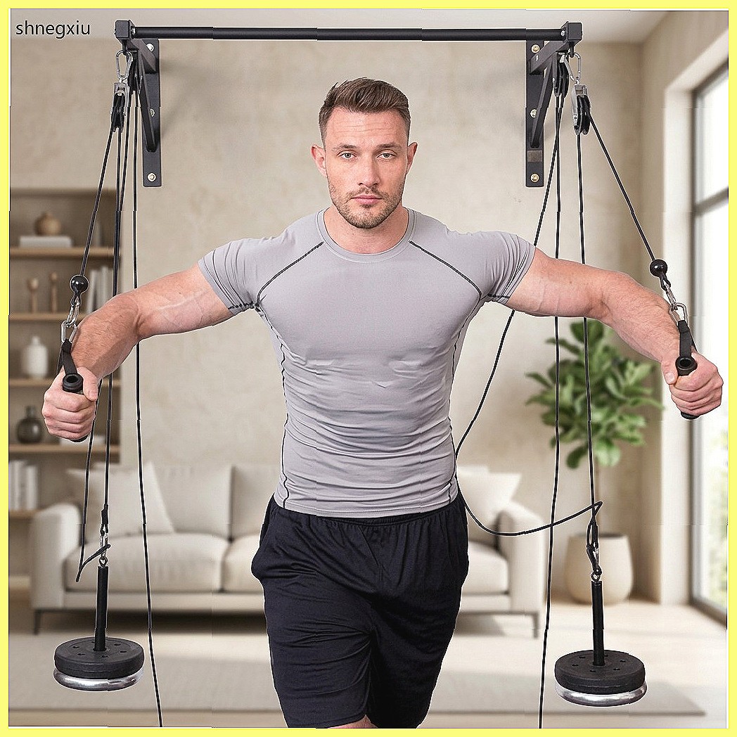 Ścienny system bloczkowy do ćw – Home Gym Diy Pulley System recenzja i cena