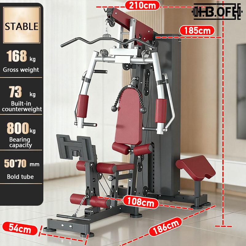 Sprzęt do ćwiczeń w pomieszcze – Home Gym Multi Station recenzja i cena