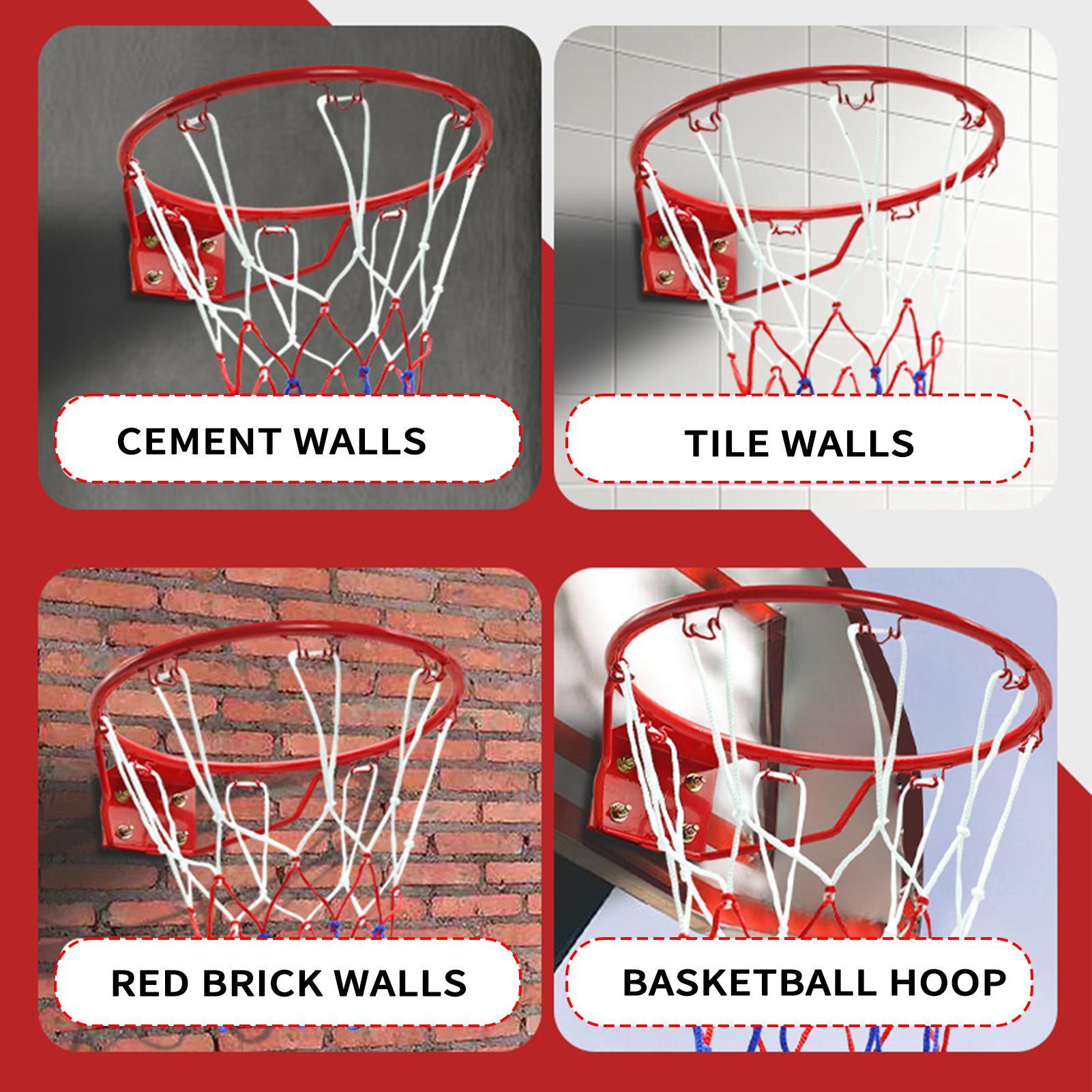 Obręcz do koszykówki z siatką, – Home Gym And Basketball Court recenzja i cena