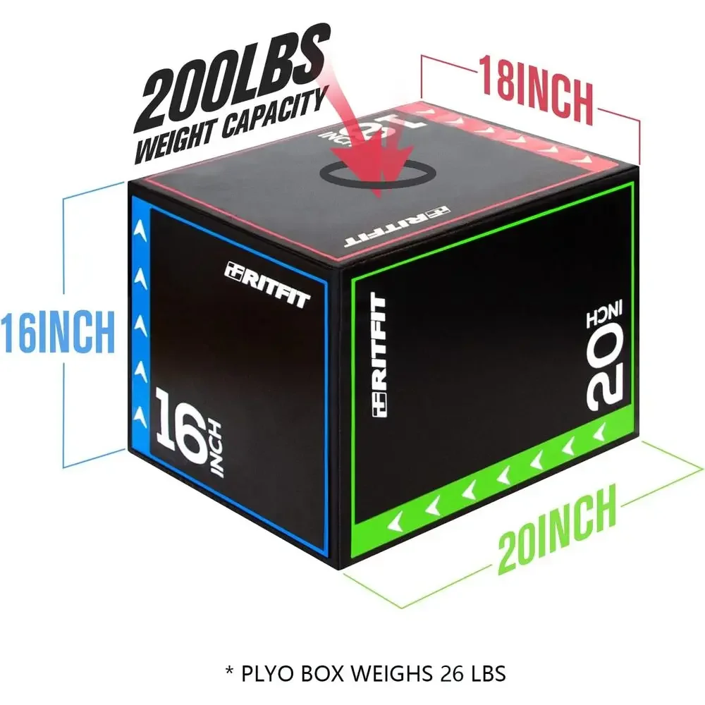 Zestaw skrzynek plyometrycznyc – Home Gym Jump Box recenzja i cena
