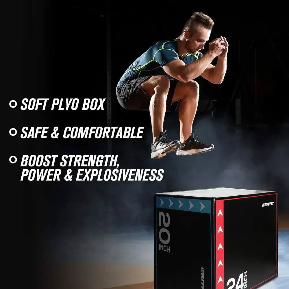 Zestaw skrzynek plyometrycznyc – Home Gym Jump Box recenzja i cena