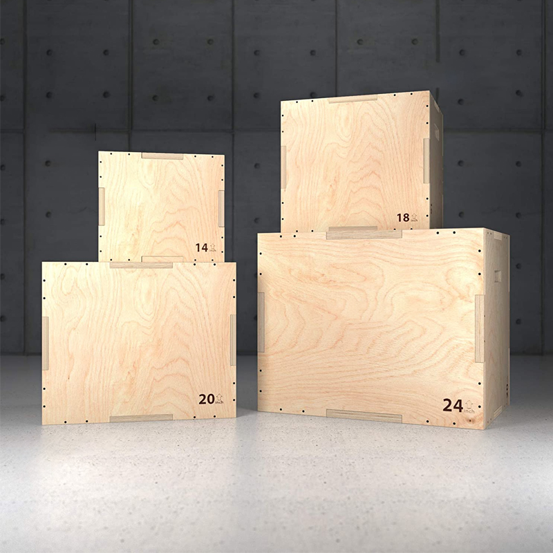 Drewniany skrzynia do ćwiczeń  – Home Gym Jump Box recenzja i cena