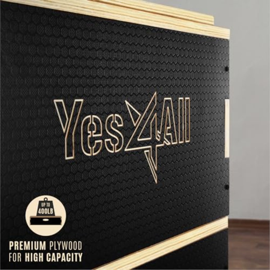 Drewniany plyometrowy box 3 w  – Home Gym Options recenzja i cena