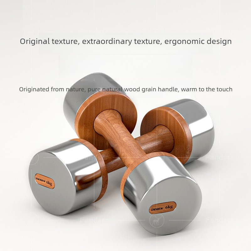 Regulowany zestaw hantli Wood  – Home Gym Equipment Set recenzja i cena