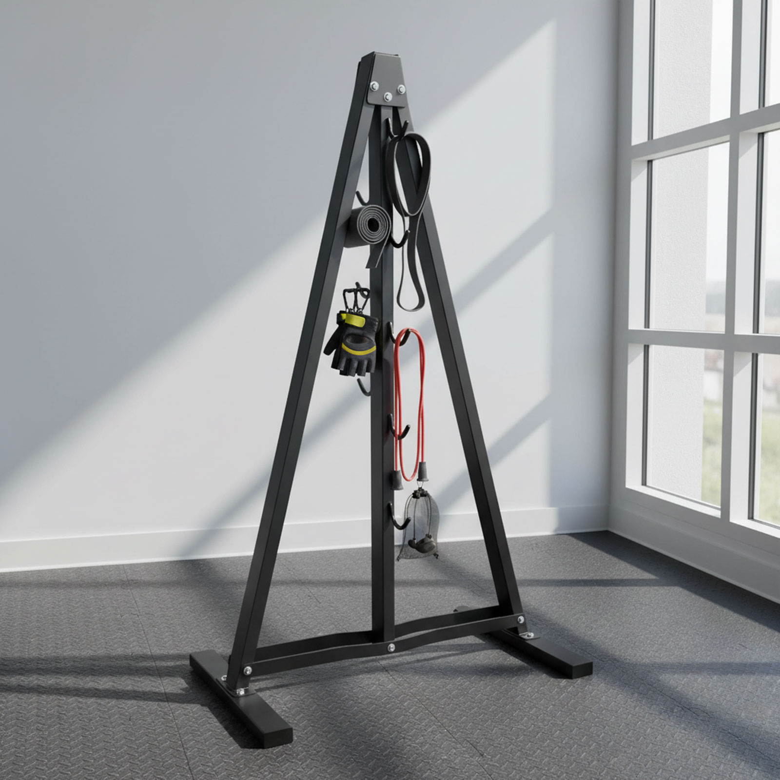 Organizer do wyciągu górnego z – Home Gym Rack With Cables recenzja i cena