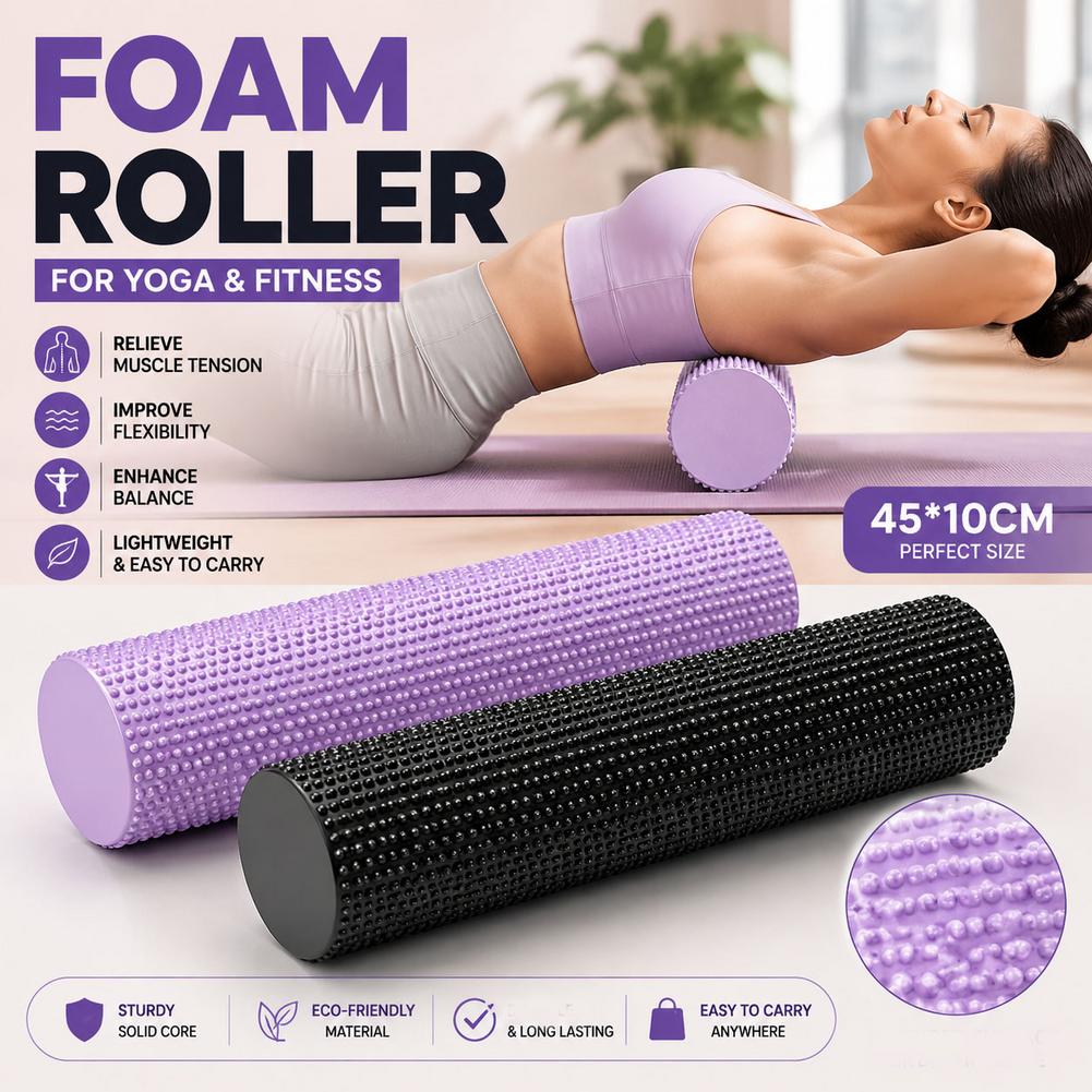 Wałek piankowy EVA o wysokiej  – Home Gym Yoga recenzja i cena