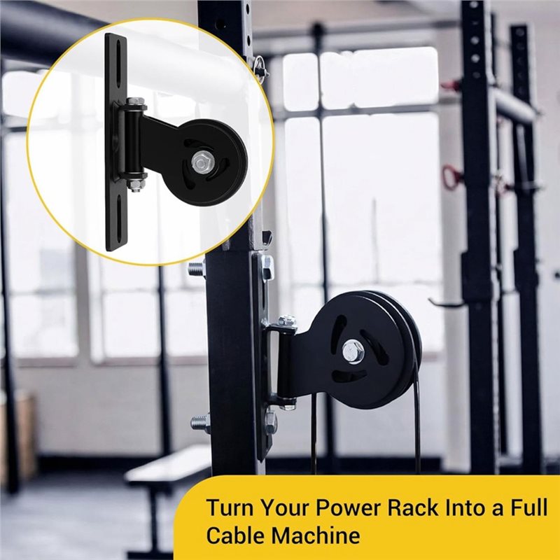 Nowy system linowy z bloczkiem – Home Gym Rack With Cables recenzja i cena