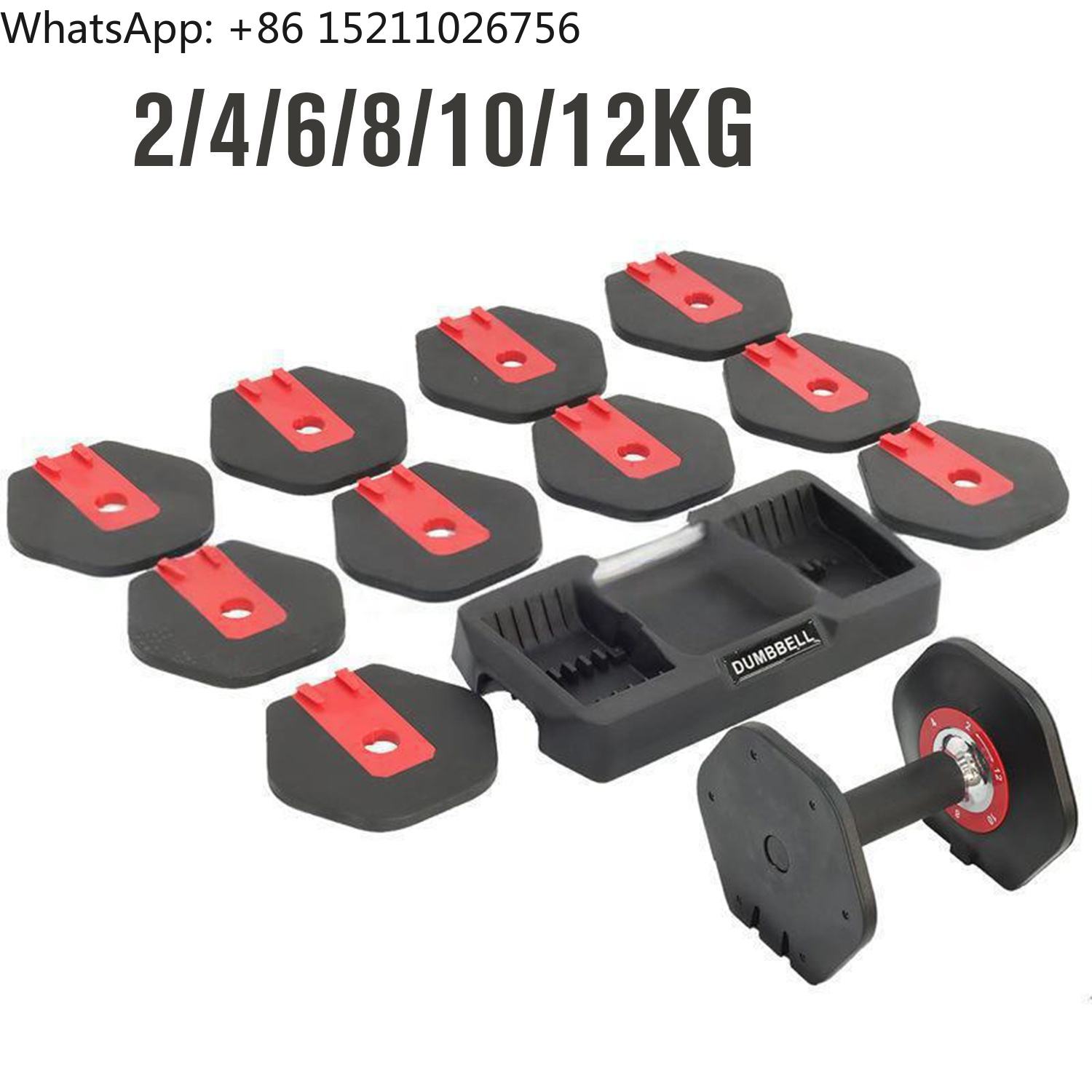 Regulowane hantle 2kg 4kg 6kg  – Home Gym Equipment Set recenzja i cena