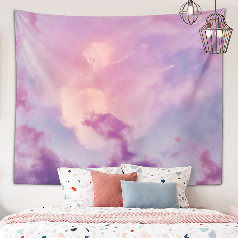 Melodious Clouds Art Tapestry  – Home Gym Room recenzja i cena