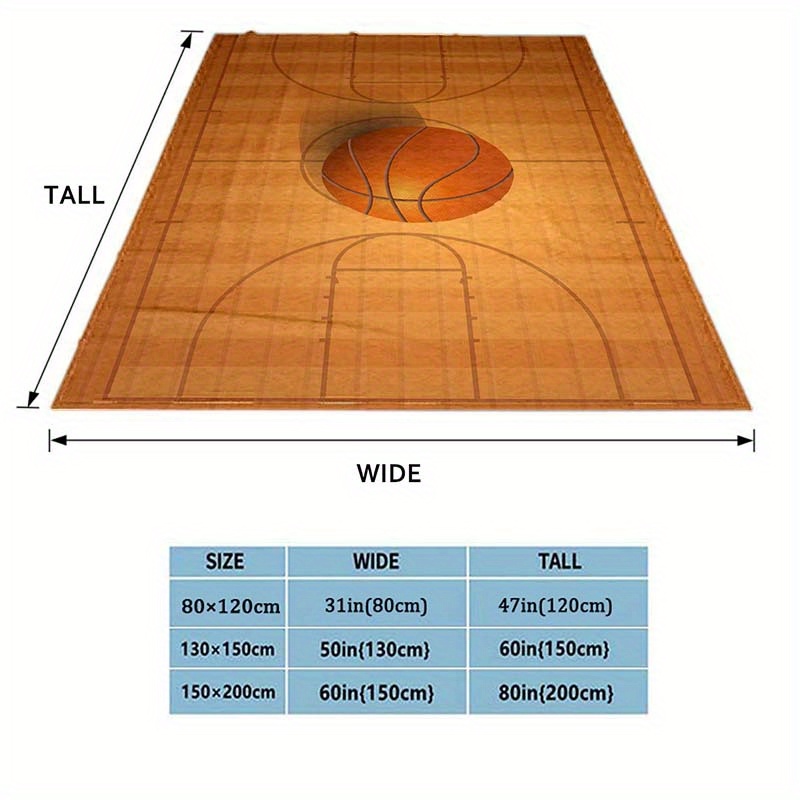 Koc flanelowy z motywem koszyk – Home Gym And Basketball Court recenzja i cena