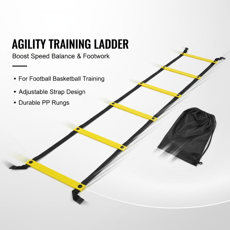 Wytrzymałe drabinki zręczności – Agility Ladder Speed recenzja i cena