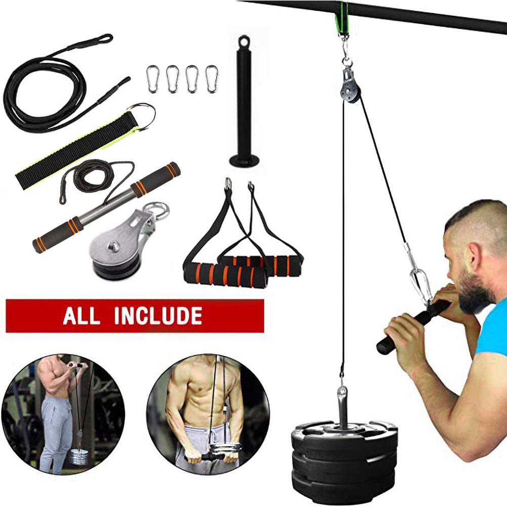 Fitness krążek System kabli DI – Home Gym Diy Pulley System recenzja i cena