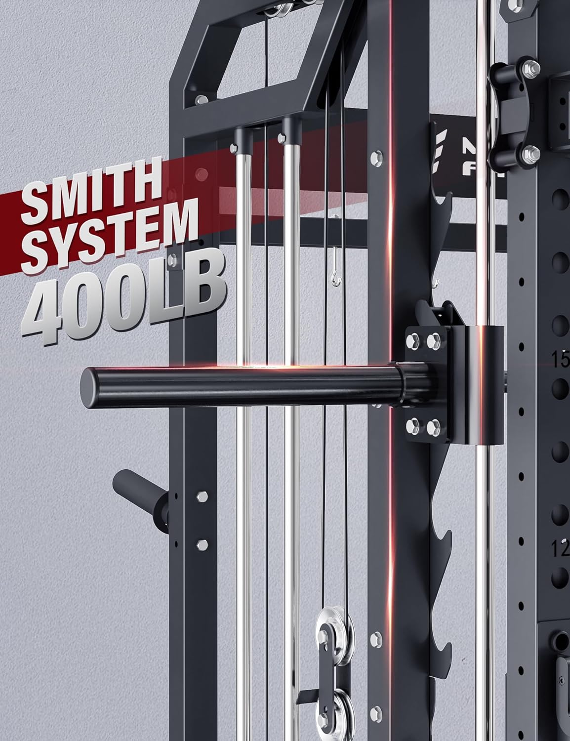 Stojak do przysiadów Smith Mac – Home Gym Rack With Cables recenzja i cena