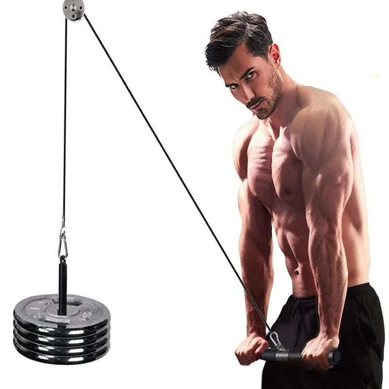 Cichy system koła pasowego do  – Home Gym Diy Pulley System recenzja i cena