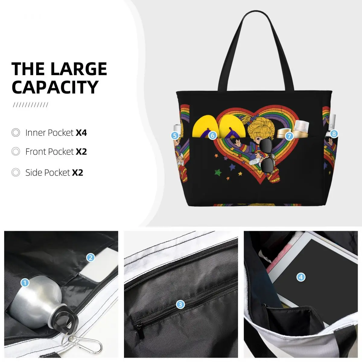 Torba plażowa Rainbow Brite z  – Home Gym Packages recenzja i cena