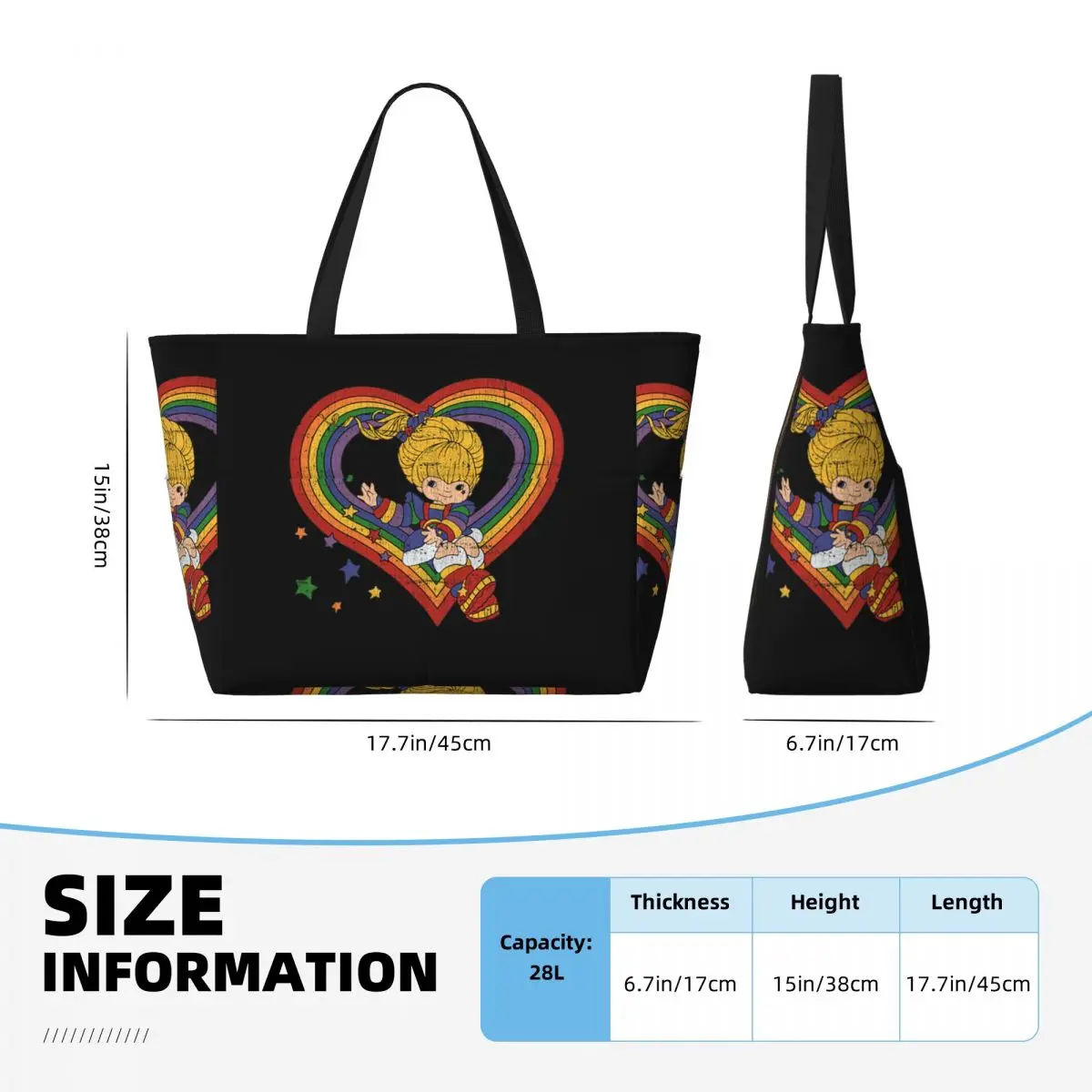 Torba plażowa Rainbow Brite z  – Home Gym Packages recenzja i cena