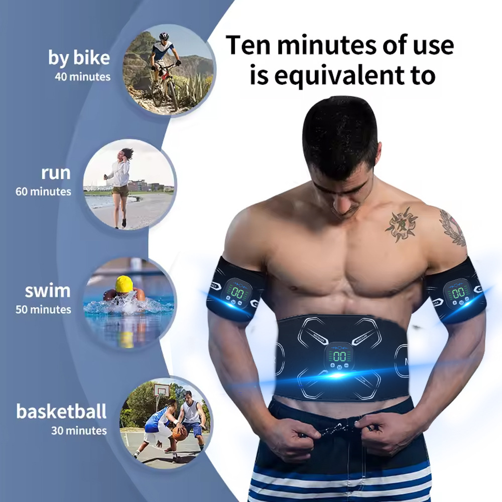Stymulator mięśni EMS, trener  – Home Gym Room recenzja i cena