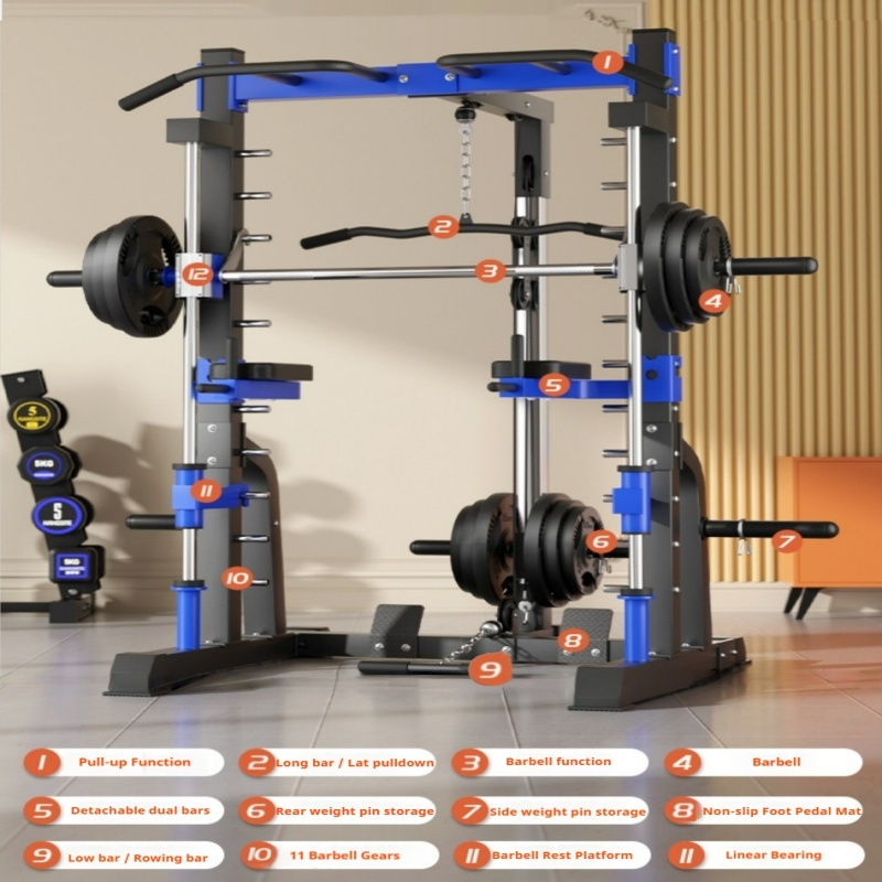 Wielofunkcyjny kompleksowy spr – Home Gym Multi Station recenzja i cena