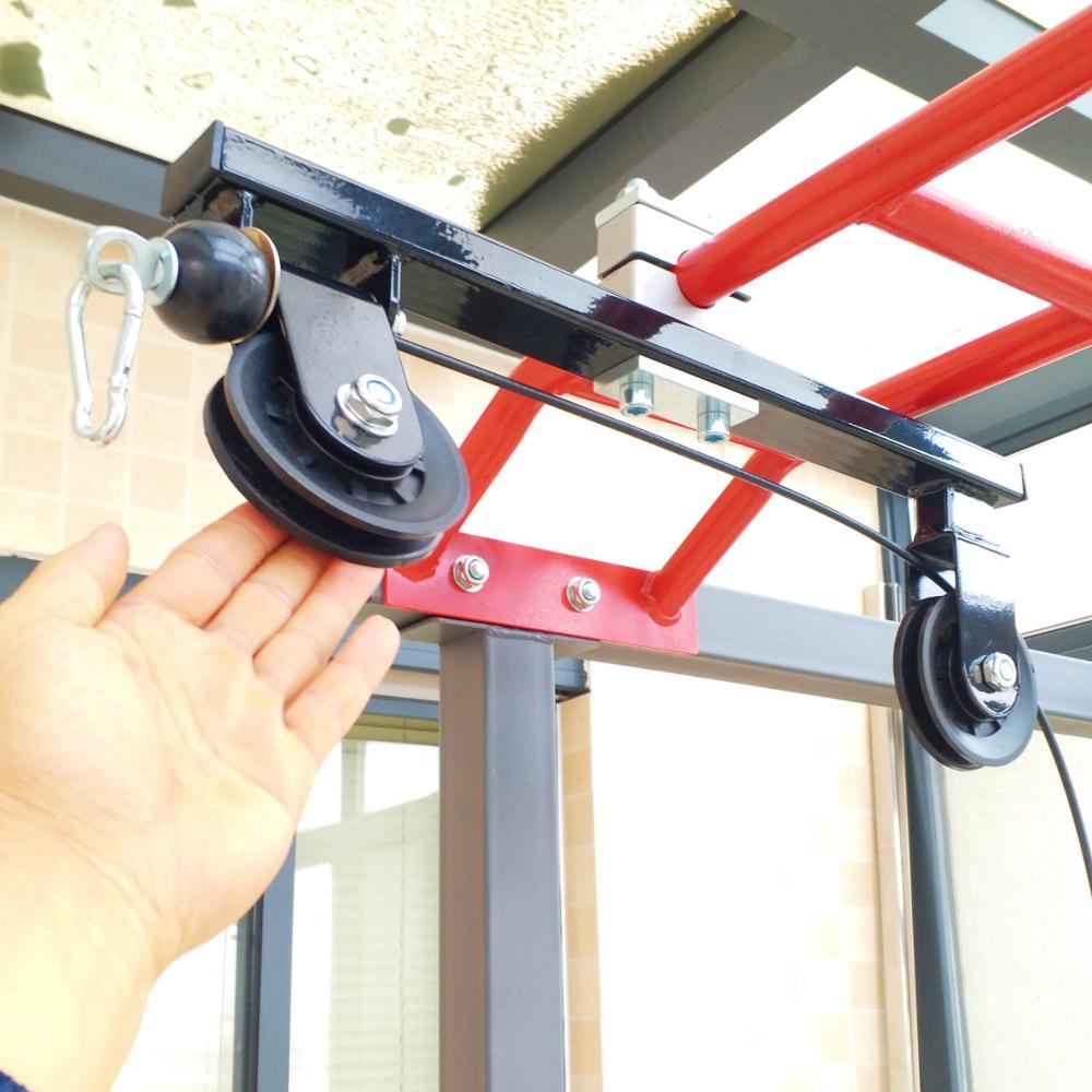 Zestaw do domowej siłowni z bl – Home Gym Diy Pulley System recenzja i cena
